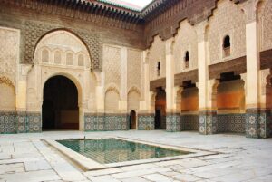 La Médersa Ben Youssef en Marrakech