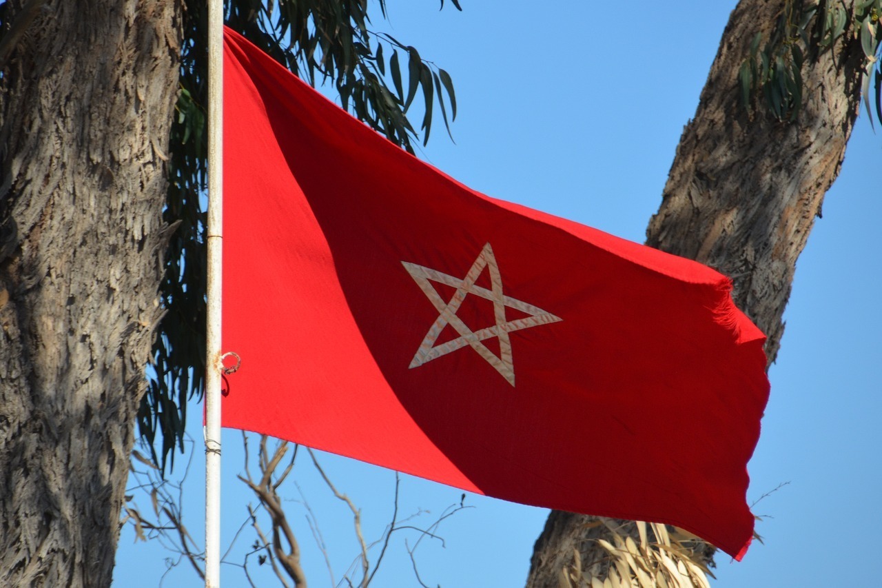 Bandera Marroquí, Colores e Historia