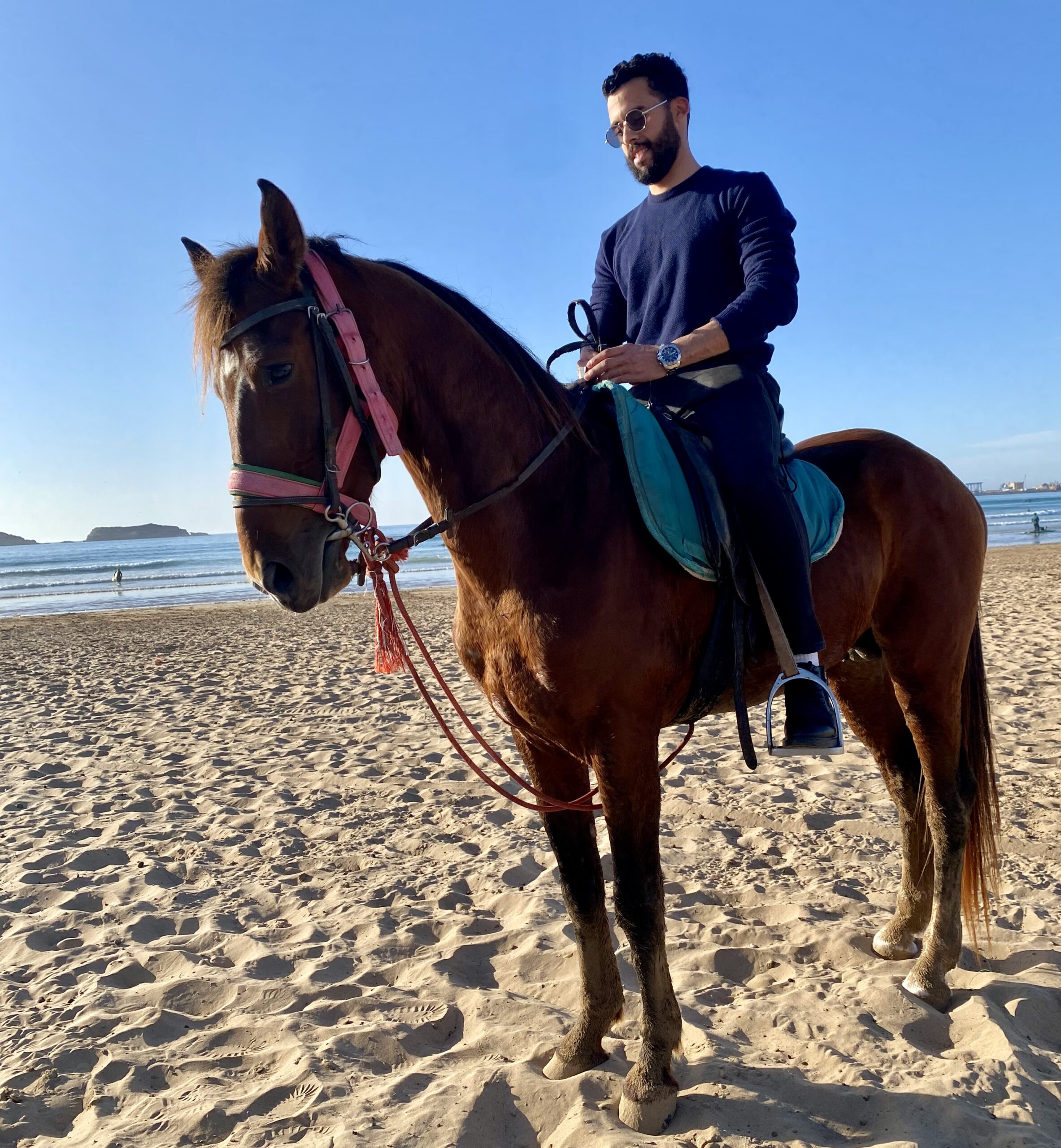 paseo a caballo en Essaouira
